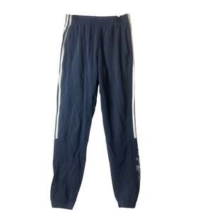 Adidas Sweat Pants Men's Size: S Navy Blue Elastic Wasit W/ Drawstings